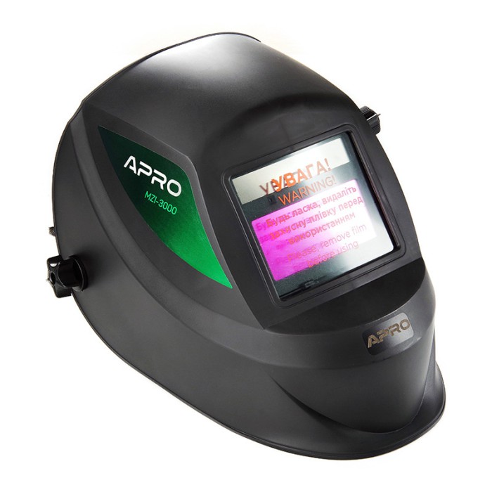 Маска зварювальника автоматична APRO MZI-3000