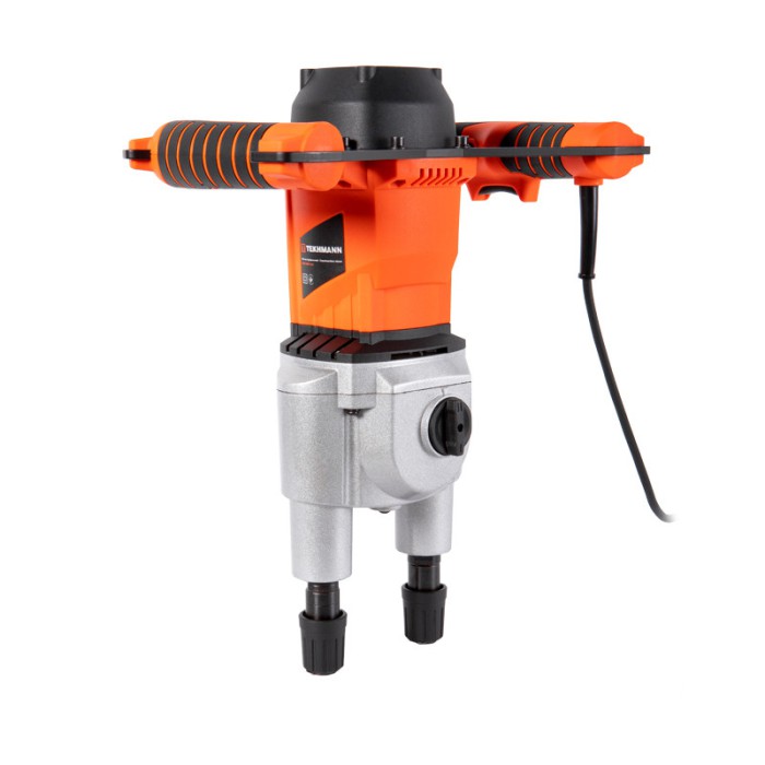 Міксер будівельний Tekhmann TEM-1600 Twin, 1600 Вт, регулювання обертів, плавний пуск, 2 швидкості