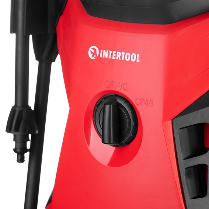 Мойка высокого давления 1600Вт, ном. 6 л/мин, макс. 7 л/мин, 90-130бар INTERTOOL DT-1515