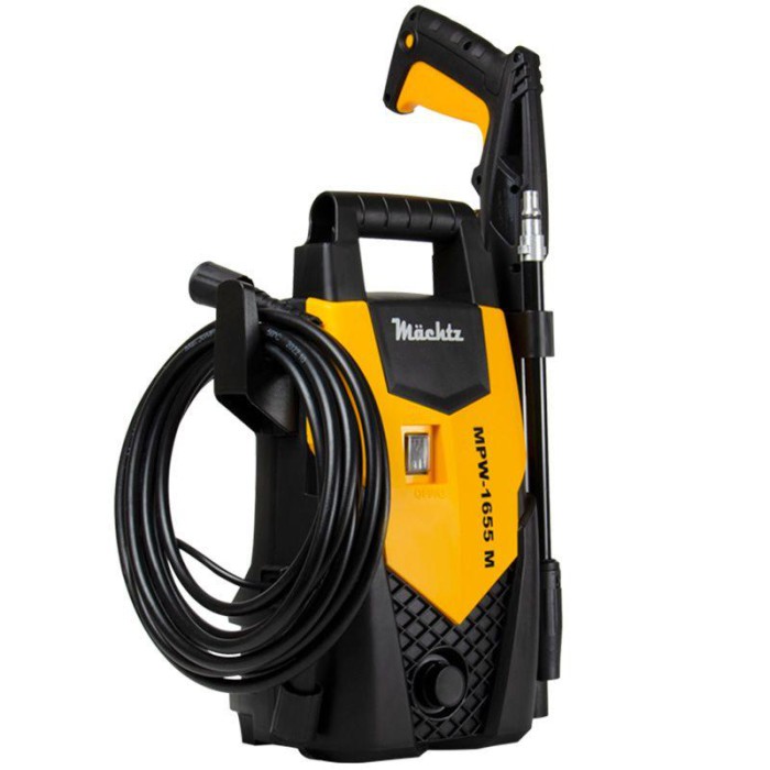 Мийка високого тиску Mächtz MPW-1655 М, 1600 Вт, 100 бар, 400 л/год, шланг 5 метрів