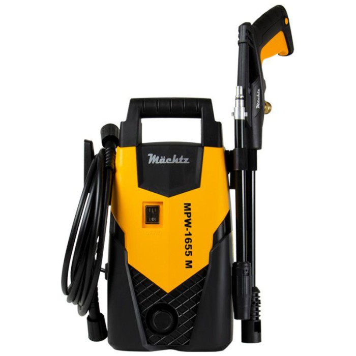Мийка високого тиску Mächtz MPW-1655 М, 1600 Вт, 100 бар, 400 л/год, шланг 5 метрів