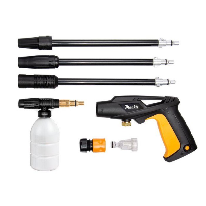 Мийка високого тиску Mächtz MPW-1758 Turbo, 1700 Вт, 110 бар, 425 л/год, шланг 8 метрів