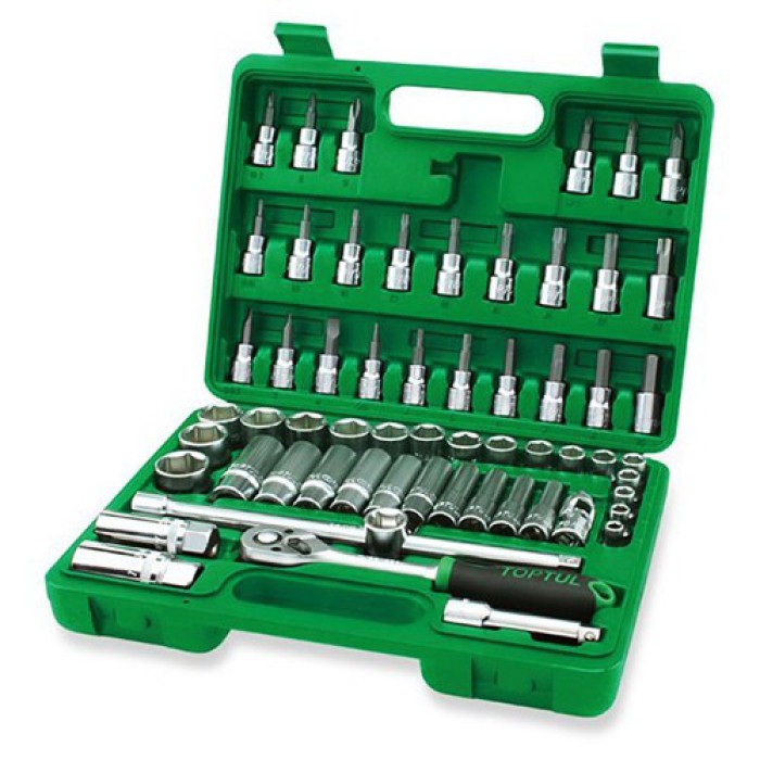 Набір інструменту в кейсі TOPTUL 3/8