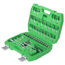 Набір інструментів INTERTOOL ET-6046, 46шт, 1/4", Cr-V