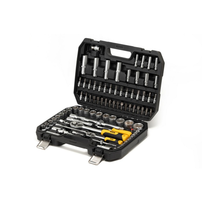 Набір ключів і насадок торцевих MASTERTOOL 78-5094, CV 1/4