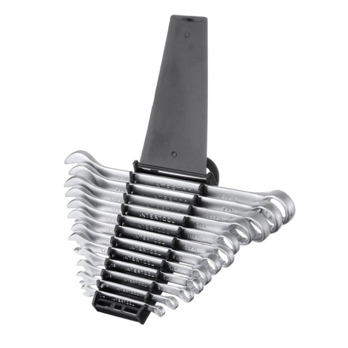 Набір ключів комбінованих INTERTOOL HT-1303, 12 од. дюймових 1/4
