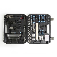 Набір насадок і інструментів CrV ¼, ½ ( 90Т) (100 шт) APRO 251400