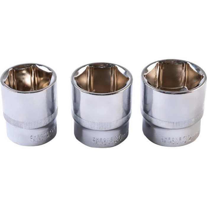 Набір насадок торцевих ТИТУЛ 78-6032 (CrV 1/2