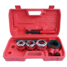 Набір плашок трубних 3 шт для нарання різьби 1/2"; 3/4"; 1" INTERTOOL SD-8003