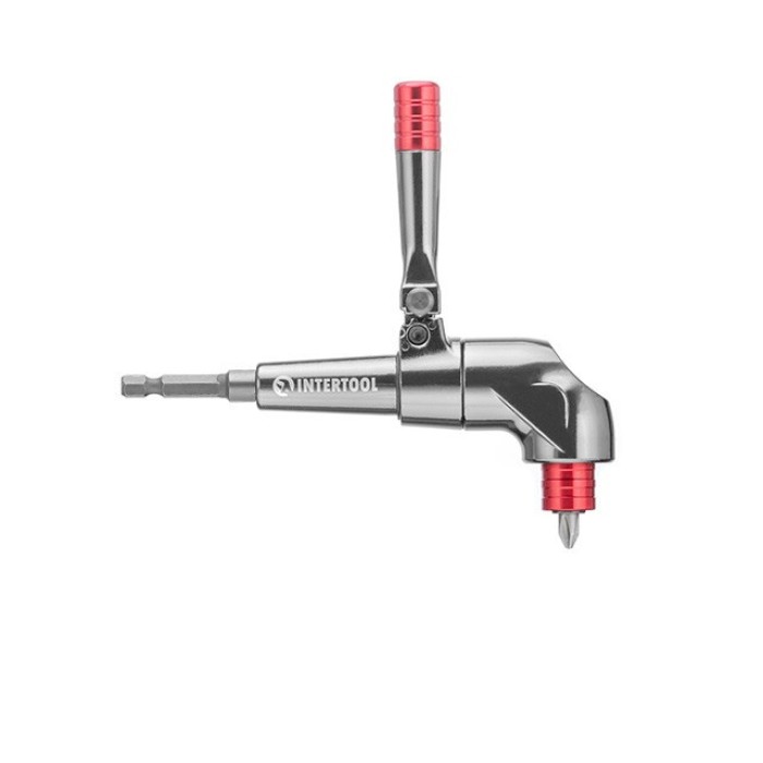 Насадка угловая для дрели и шуруповерта  INTERTOOL VT-0116