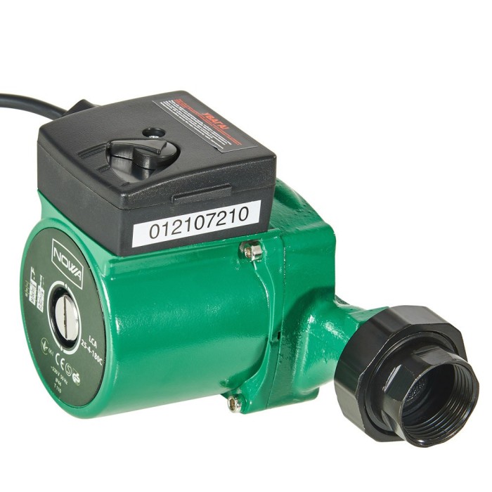 Насос циркуляційний NOWA LCА 25-4-180C (з комплектом гайок)