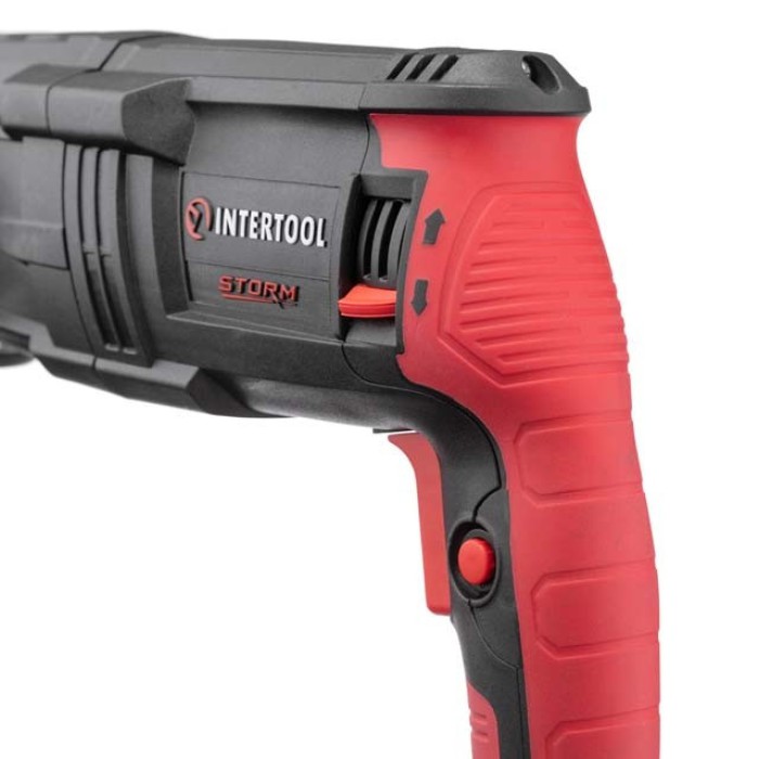 Перфоратор INTERTOOL WT-0171, 1000 Вт, 3.2 Дж, 0-1300 об/хв, 0-5100 уд/хв, 3 режиму Перфоратор INTERTOOL WT-0171, 1000 Вт, 3.2 Дж, 0-1300 об/хв, 0-5100 уд/хв, 3 режиму