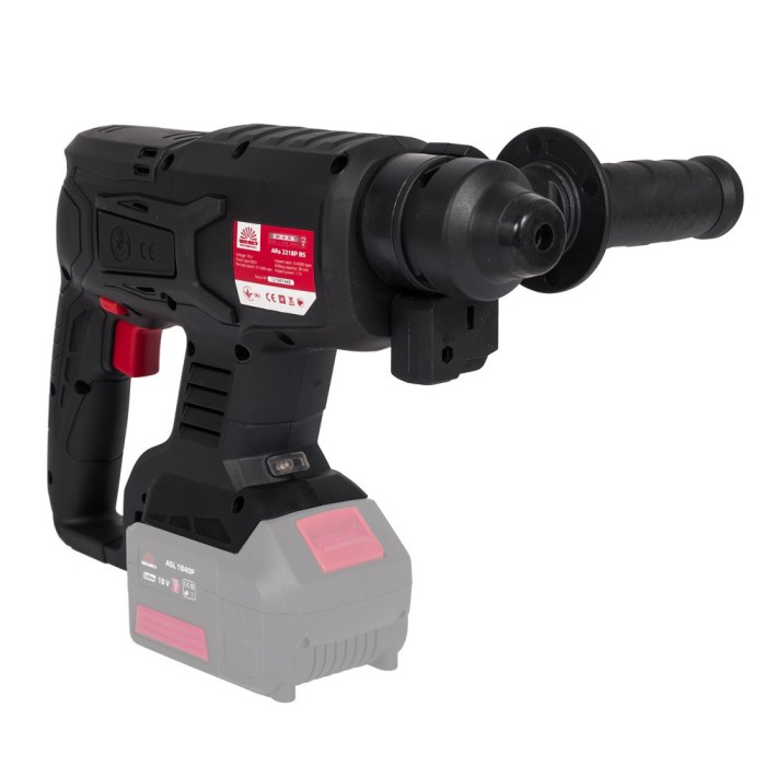 Перфоратор аккумуляторный Vitals Professional ARa 2218P BS, SDS-plus, 18 В, 1400 об/мин, 4500 уд/мин, 1.7 Дж