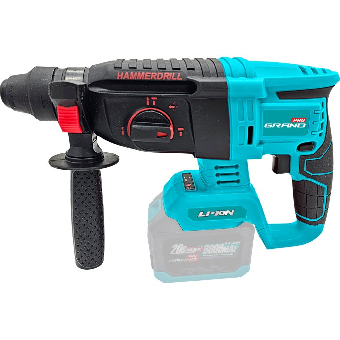 Перфоратор безщітковий акумуляторний Grand ПА-20/26BL (20 В, без АКБ та ЗП)