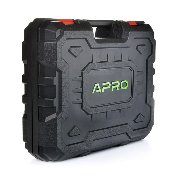 Перфоратор бочковой APRO 5,5Дж, 1500В, SDS+, 1500H, кейс