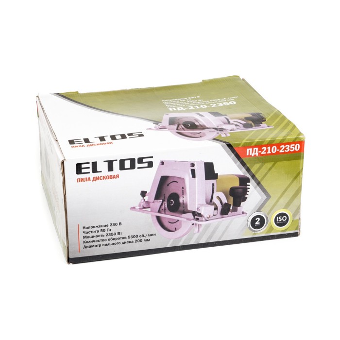 Пила дискова Eltos ПД-210-2350