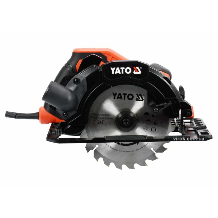 Пила дисковая сетевая YATO YT-82151 1500 Вт диск 185 x 20 мм