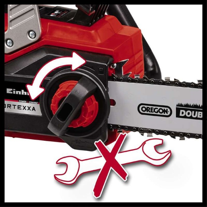 Піла цепна безщіткова акумуляторна Einhell FORTEXXA 18/30 Li-Solo (шина 30 см, без акумулятора і ЗП)