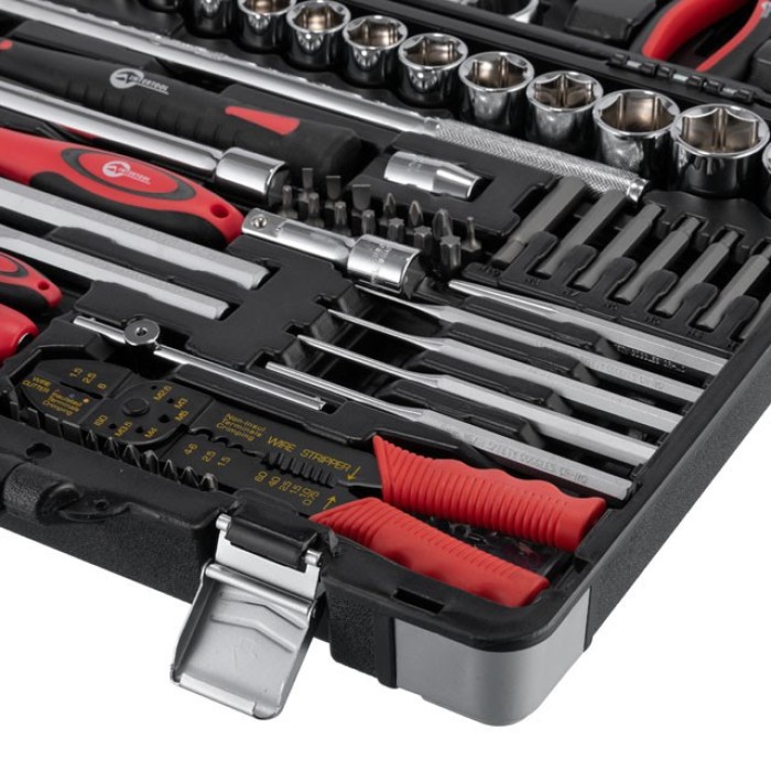 Професійний набір інструментів INTERTOOL ET-7145, 145 од.