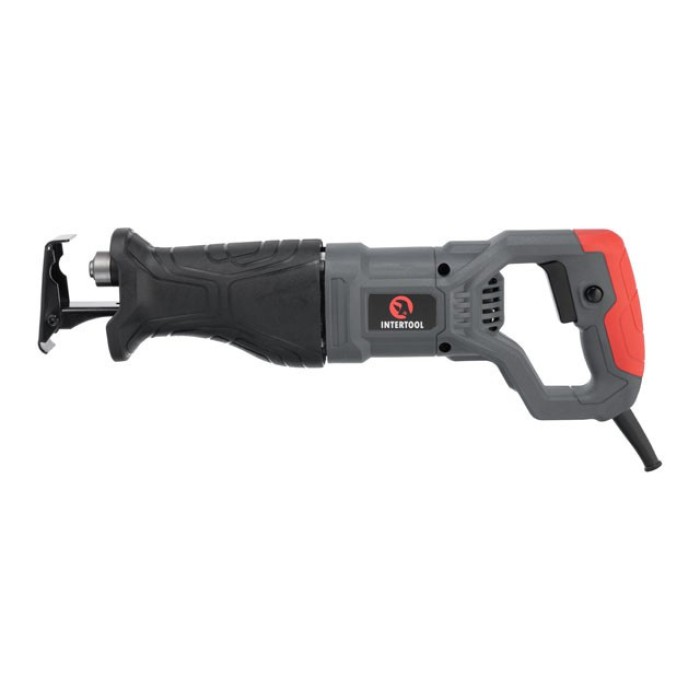 Шабельна пила INTERTOOL DT-0400, 710 Вт, 0-2800 об/хв, макс. різ 115 мм, хід пилки 20 мм