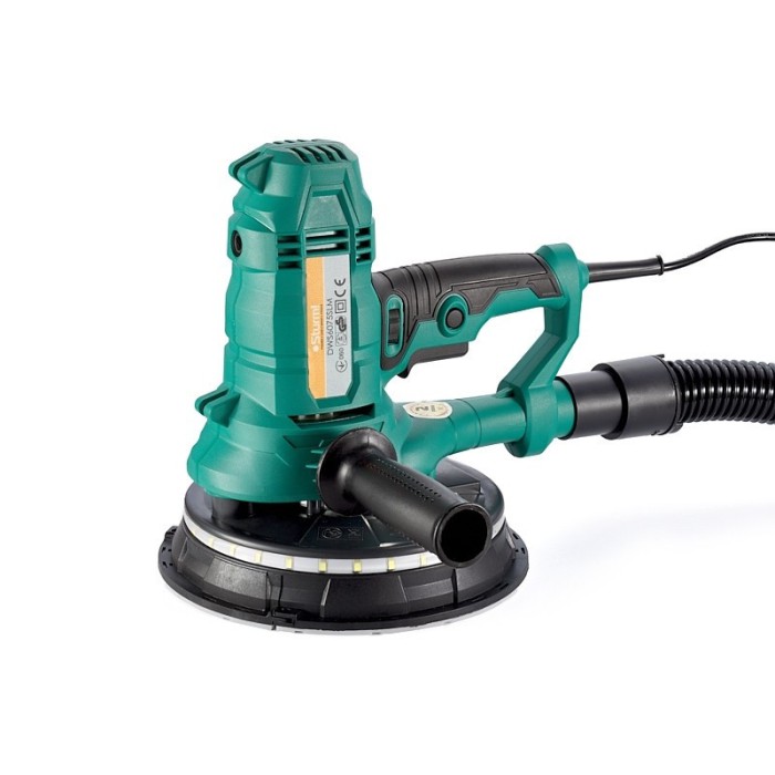 Шліфмашина для стін та стелі Sturm DWS6075SLM, 750 Вт, 180 мм диск, 1300-2300 об/хв, LED підсвічування