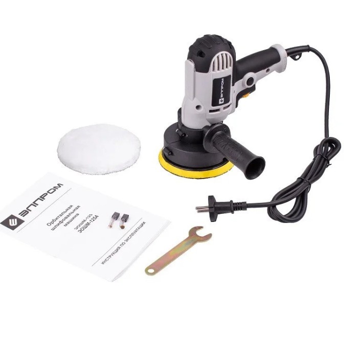 Шліфмашина ексцентрикова (орбітальна) Элпром ЭОШМ-125A NEW, 450 Вт, 7000-14000 об/хв, діаметр диска 125 мм Шліфмашина ексцентрикова (орбітальна) Элпром ЭОШМ-125A NEW, 450 Вт, 7000-14000 об/хв, діаметр диска 125 мм