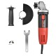 Шліфмашина кутова (болгарка) INTERTOOL WT-0221, 850Вт, діаметр кола 125мм, 11000 об/хв