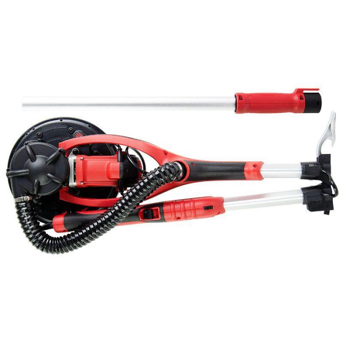 Шлифовальная машина для стен (жираф) WORCRAFT DS09-215, диаметр 225 мм, 900 Вт, 800-1800 об/мин, LED-подсветка