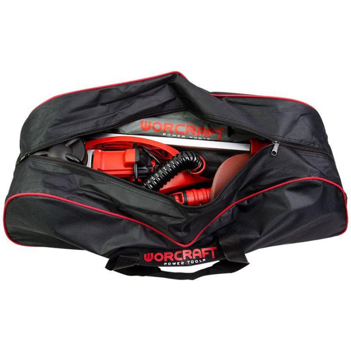 Шлифовальная машина для стен (жираф) WORCRAFT DS09-215, диаметр 225 мм, 900 Вт, 800-1800 об/мин, LED-подсветка