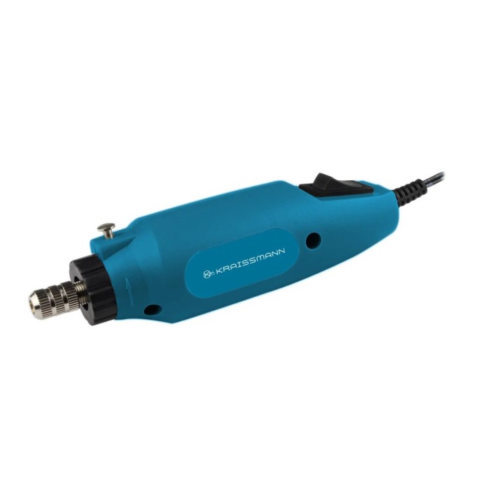 Шлифовально-гравировальный инструмент KRAISSMANN 150 SGW 12V/236, 150 Вт, 10000-32000 об/мин, цанга 1.0-3.2 мм