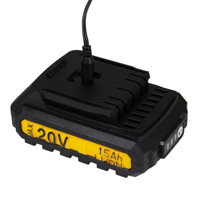 Шуруповерт акумуляторний ударний Mächtz MCD-20H-Li, 2 АКБ, кейс, дві швидкості, 35 Нм, LED, індикатори заряду