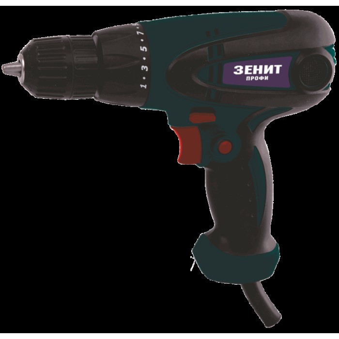 Електричний Шуруповерт Зеніт ЗШ-610 Профі