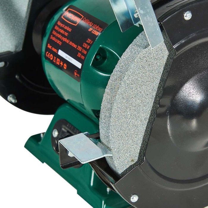 Верстат точильний NOWA SF 1250G, 1250 Вт, 2950 об/хв, діаметр диска 200 мм