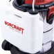 Строительный пылесос электрический Worcraft VC12-25, 1200 Вт, контейнер 25 л, встроенная розетка