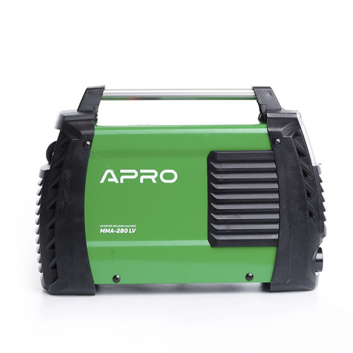 Зварювальний апарат інверторний APRO MMA-160 LV, ел. 5мм, + набір кабелів