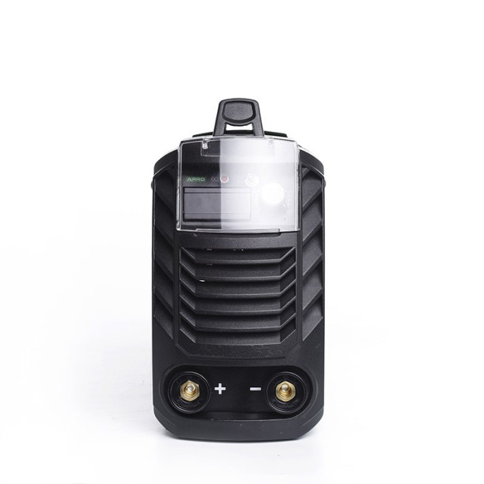 Зварювальний апарат інверторний APRO MMA-160 LV, ел. 5мм, + набір кабелів