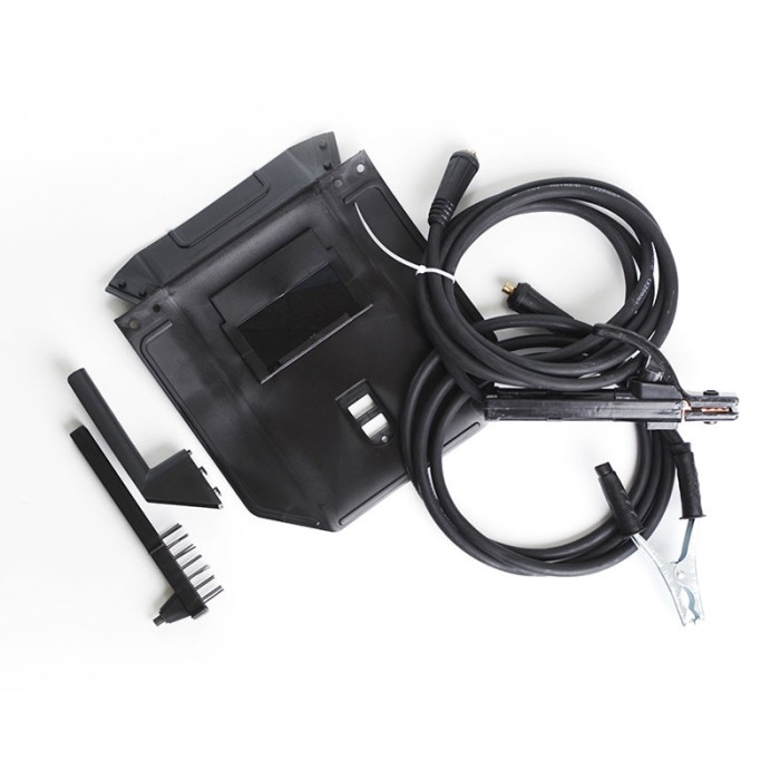 Зварювальний апарат інверторний APRO MMA-160 LV, ел. 5мм, + набір кабелів