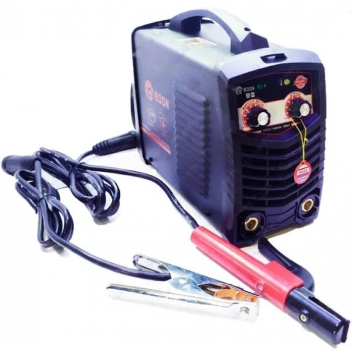 Зварювальний інвертор Edon PRO MMA-250, 220 В, 6.5 кВт, ККД 85 %, зварювальний струм 20-250 А, електроди 1.6-5.0 мм. Зварювальний інвертор Edon PRO MMA-250, 220 В, 6.5 кВт, ККД 85 %, зварювальний струм 20-250 А, електроди 1.6-5.0 мм.