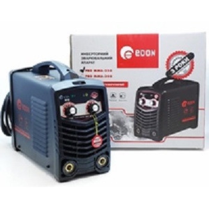 Зварювальний інвертор Edon PRO MMA-250, 220 В, 6.5 кВт, ККД 85 %, зварювальний струм 20-250 А, електроди 1.6-5.0 мм. Зварювальний інвертор Edon PRO MMA-250, 220 В, 6.5 кВт, ККД 85 %, зварювальний струм 20-250 А, електроди 1.6-5.0 мм.