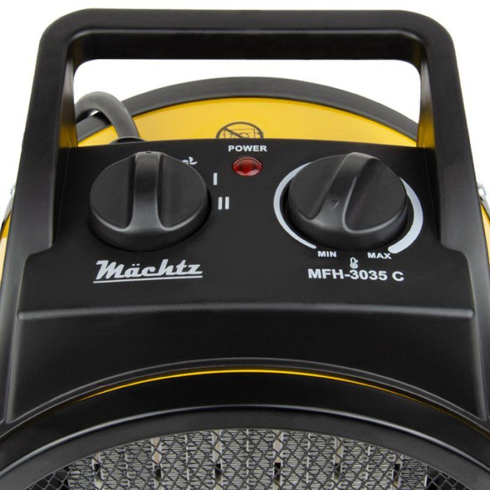 Теплова гармата (тепловентилятор) Mächtz MFH-3035 C, 3 кВт, 300 м3/год, площа обігріву 30 м2