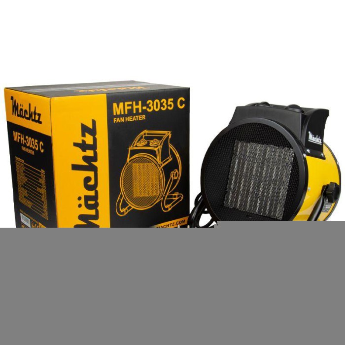 Теплова гармата (тепловентилятор) Mächtz MFH-3035 C, 3 кВт, 300 м3/год, площа обігріву 30 м2