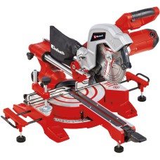 Торцовочная пила Einhell TC-SM 216, 1600 Вт, 5200 об/мин, ширина реза 305 мм, диск 216мм, лазерный маркер