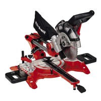 Торцювальна пила Einhell TC-SM 2131/1 Dual, 1800 Вт, 4900 об/хв, діаметр диска 210 мм, лазер