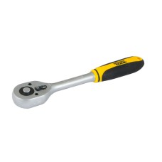 Трещотка MasterTool 78-0123, 3/8" 45Т прямая