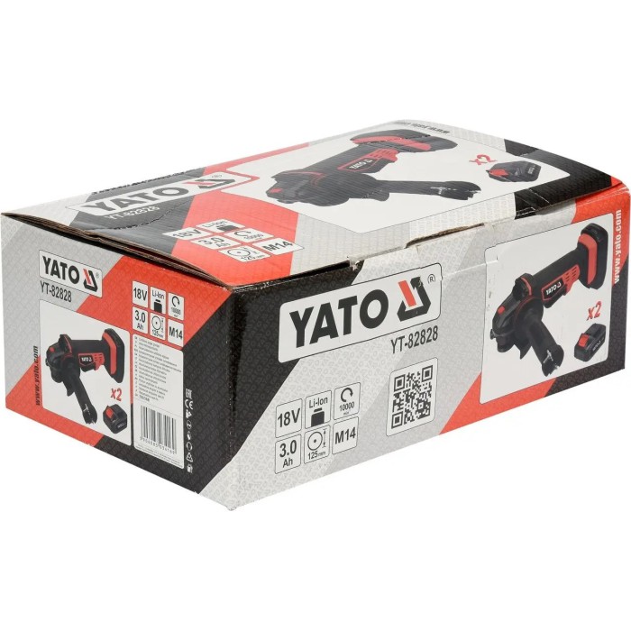Триммер аккумуляторный YATO Li-Ion 18 В 30 см (БЕЗ АККУМУЛЯТОРА)  YT-82831