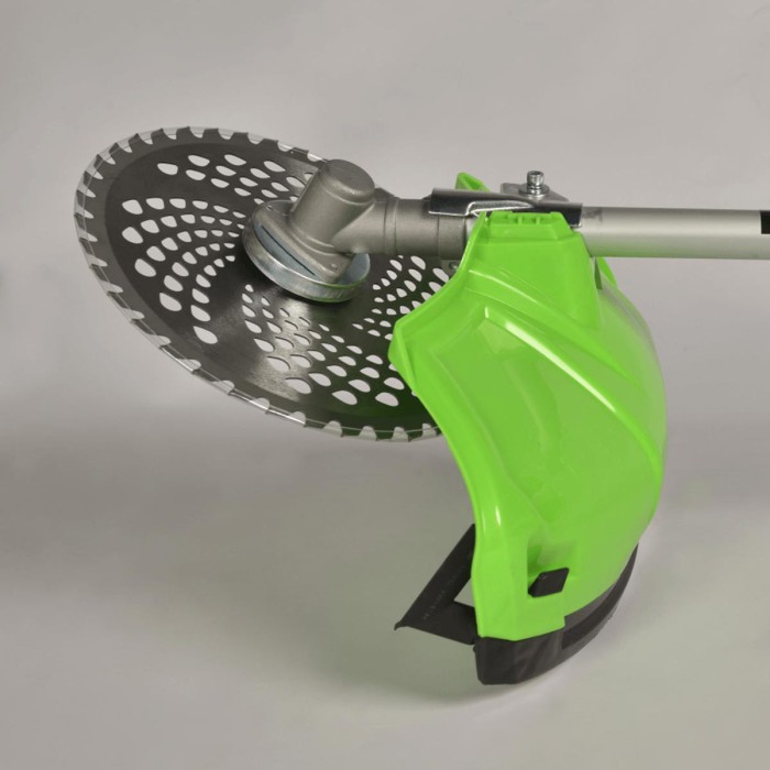 Бензиновий тример Gärtner BCG-3045, 3 кВт, 4.1 л. з, 52 см3, ширина скосу ліска/ніж 480/255 мм, бак 1.2 л.