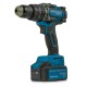 Ударний безщітковий шурупокрут KRAISSMANN 4135 E-ABS-BL 20/2, 20В, 150 H*m, мет. патрон 13, 2 АКБ, кейс