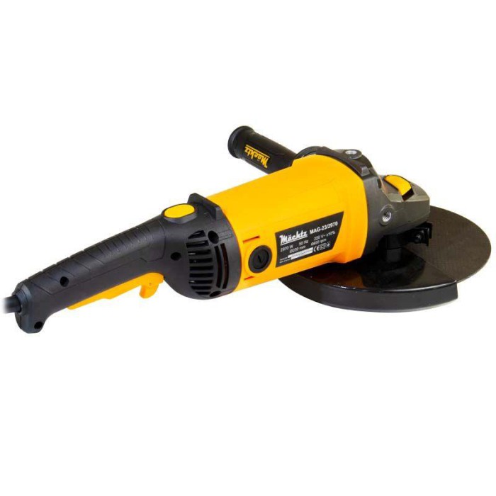 Кутова шліфувальна машина (болгарка) Mächtz MAG-23/2970 (230 мм диск, 2970 Вт)