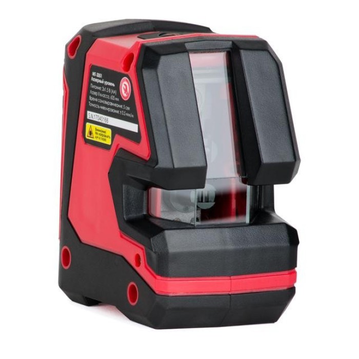 Рівень лазерний 180 град, 2 лазерні головки INTERTOOL МТ-3051