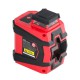 Рівень лазерний 360 град, 2 лазерні головки INTERTOOL МТ-3052